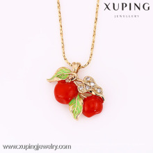 31705 Китай оптом Xuping ювелирные изделия позолоченные ожерелье